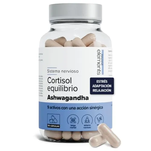 Cortisol Equilibrio – Estrés y Fatiga – Complejo de 9 Activos Sinérgicos