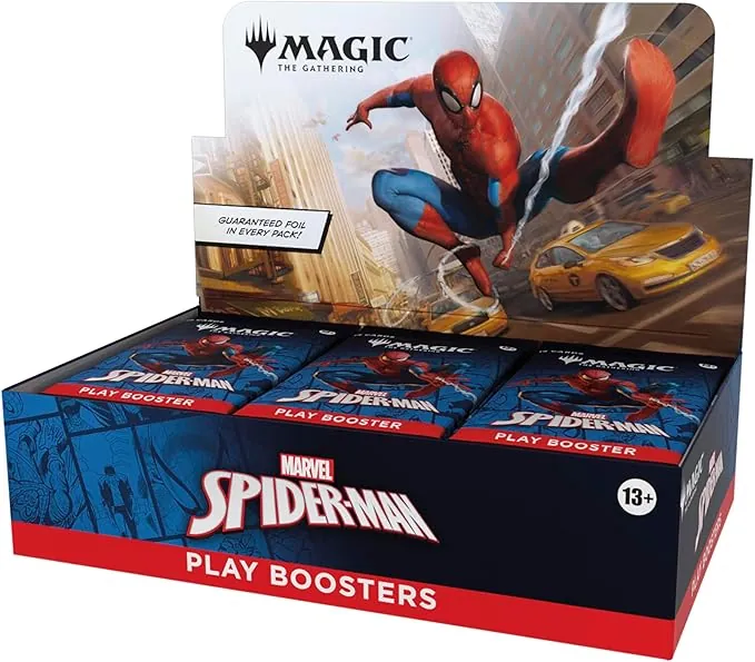 Caja de Sobres de Juego de Magic: The Gathering | Marvel’s Spider-Man (Versión en Inglés)