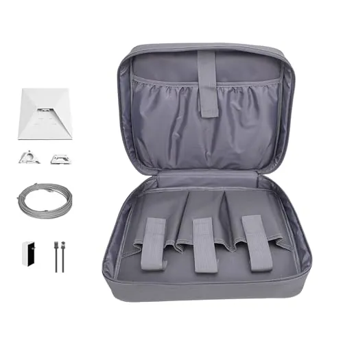 Mini Case, Mini Caperizos Al Aire Libre, Bolsa de Almacenamiento de Platos Satelitales, Bolso de Accesorios de Portátiles para Al Aire Libre, Campamento