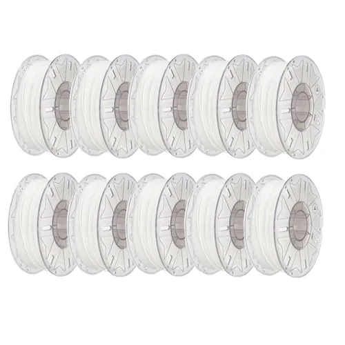 Creality filamento Hyper PLA RFID 1,75 mm blanco, filamento para impresora 3D de alta velocidad, pack de 10 unidades