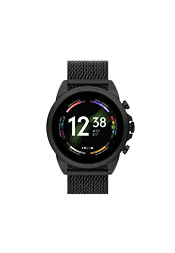 Fossil Connected Smartwatch Gen 6 para Hombre con tecnología Wear OS de Google, frecuencia cardíaca, NFC y notificaciones smartwatch FTW4066