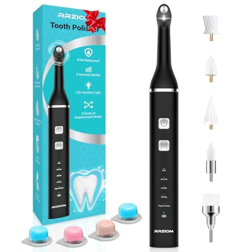Kit Blanqueamiento Dientes, RRZIOM Pulidor de Dientes para Blanquear