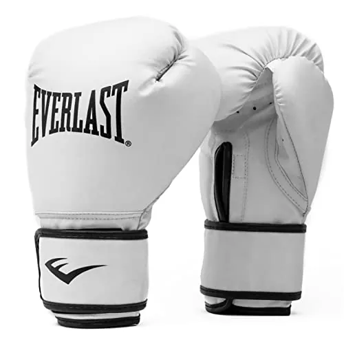 Everlast Core 2 Guantes de Boxeo (Blanco) S/M, Mujer y Hombre