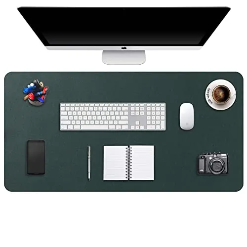 DOBAOJIA Alfombrilla Teclado y Raton, Alfombrilla de Escritorio 90 x 43cm