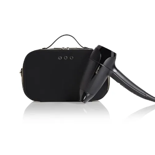 ghd Flight+ - Secador de Viaje Plegable con Lujoso Estuche de Transporte