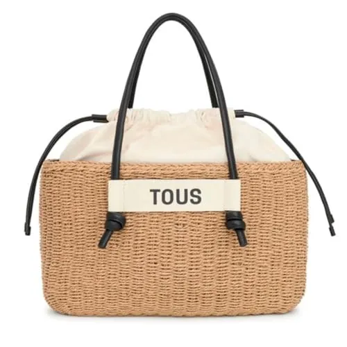 Tous Capazo Grande Negro, para Mujer, Medidas 23,5 x 39 x 14 cm, Colección Scoubidou