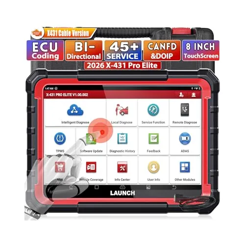 LAUNCH X431 Pro Elite OBD2 Diagnosis Coche Multimarca, Codificación ECU