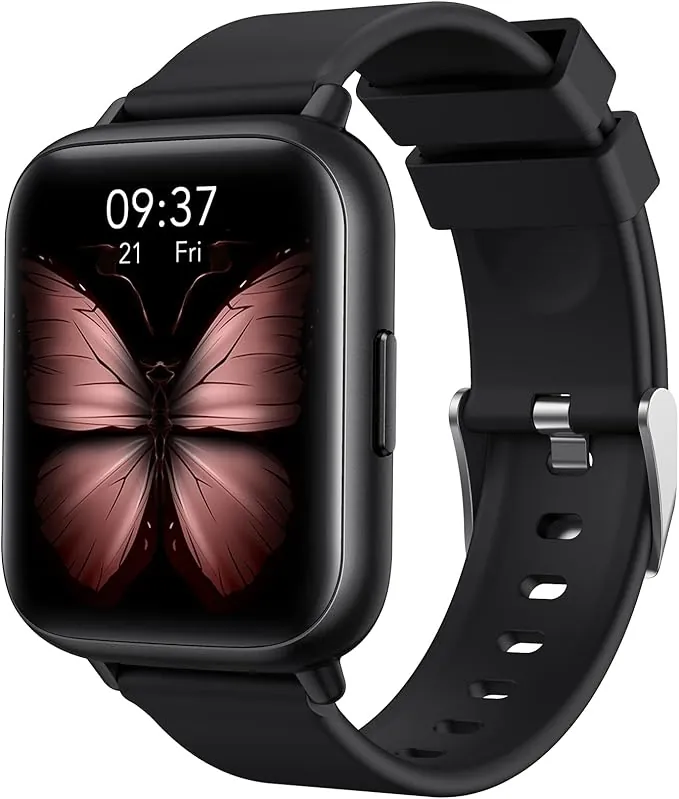 Parsonver Reloj Inteligente Hombre, 1.69" HD Smartwatch Deporte Impermeable IP68 Tracker Fitness con Monitor de Frecuencia Cardíaca Cronómetro Podómetro Calorías Pulsera Inteligente para