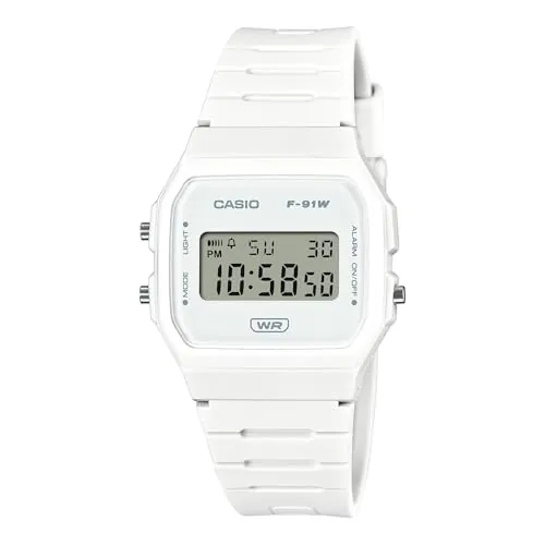Casio TIMELESS COLLECTION Men F-91WB-7AEF Reloj unisex Con alarma