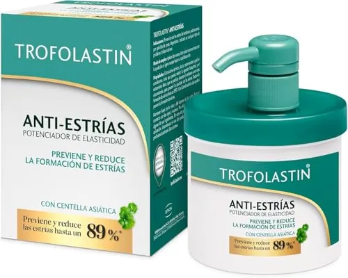 Trofolastin Crema Antiestrías Centella asiática Piel flexible 400ml