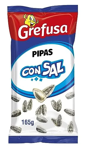 Grefusa Pipas con Sal, 165g