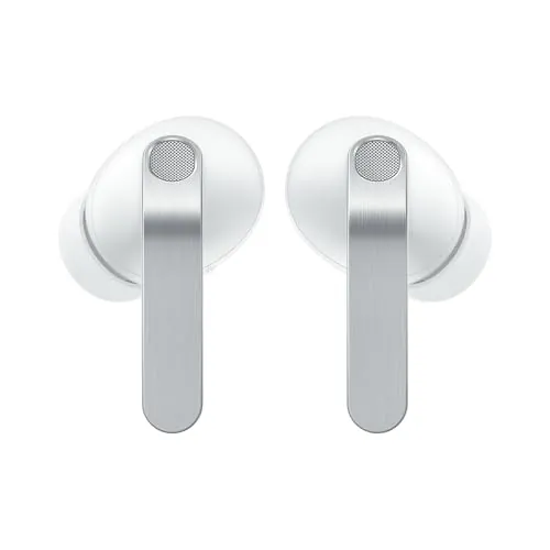 Samsung Galaxy Buds4 Pro, Auriculares Bluetooth, Audio Hi-Fi, Cancelación de Ruido Adaptativa, Llamadas súper claras, Agente IA, Garantía del Fabricante 3 Años+1 Año Extra, Blanco (Versión Española)