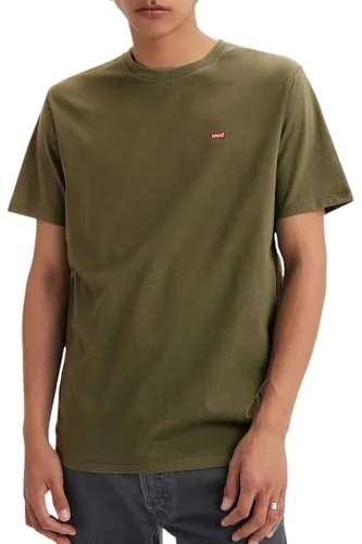 Levi's Ss Original Housemark Tee Camiseta, Olive Night, S para Hombre