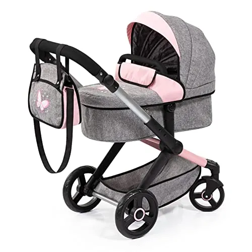 Bayer Design Cochecito de muñeca Combi Xeo, Bolsa, Convertible