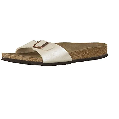 Birkenstock 940153 Madrid pearl white, Birko Flor Graceful Mujer White EU 39