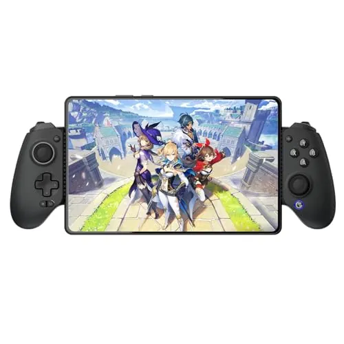 GameSir G8 Plus Mando de Juego Móvil Bluetooth para Switch & iOS & Android & Tabletas, Gamepad Inalámbrico con Joysticks/Gatillos de Efecto Hall, Juega Minecraft, Genshin Impact, Call of Duty Mobile