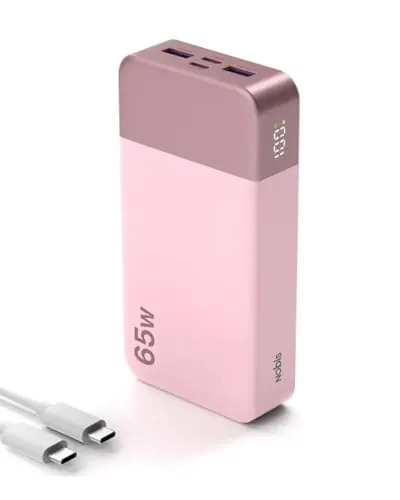 NOBIS Power Bank 65W 20000mah Bateria Externa Carga Rapida