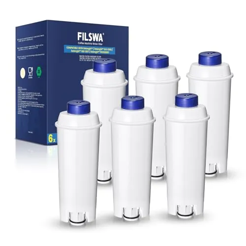 Filswa Filtro de Agua Compatible con Cafeteras De'Longhi ECAM (6)