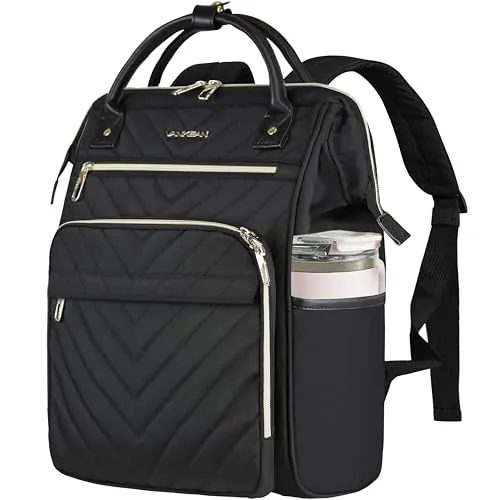 VANKEAN Mochila para portátil,mochila de trabajo para ordenador 17 pulgadas