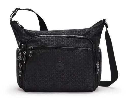 Kipling Gabbie, Bolso Bandolera para Mujer, Talla única, Signature Emb