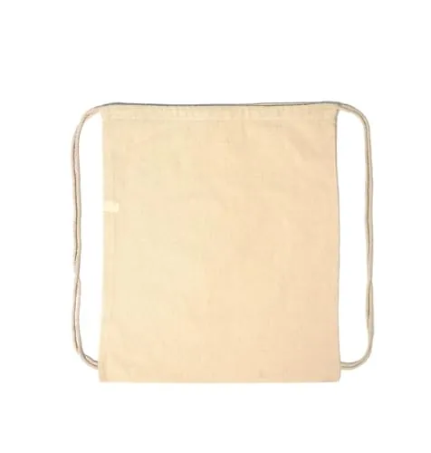 Enviroflex - Pack de 10 bolsas de algodón con cordón | Bolsas de tela reutilizables 100% algodón natural | 145 GSM resistentes | Color natural sin blanquear