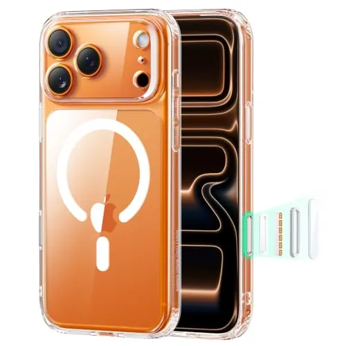 ESR Classic Hybrid Funda para iPhone 18 Pro/17 Pro, Transparente