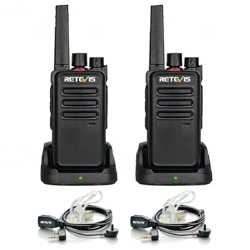 Retevis RT668 Walkie Talkie Profesional Robusto Largo Alcance (2 Piezas)