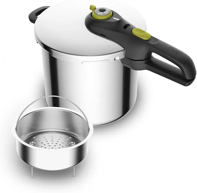 Tefal Secure Neo 8L, Olla a presión, Para 5-8 personas, Resultados rápidos, Calidad al mejor precio, P2534449