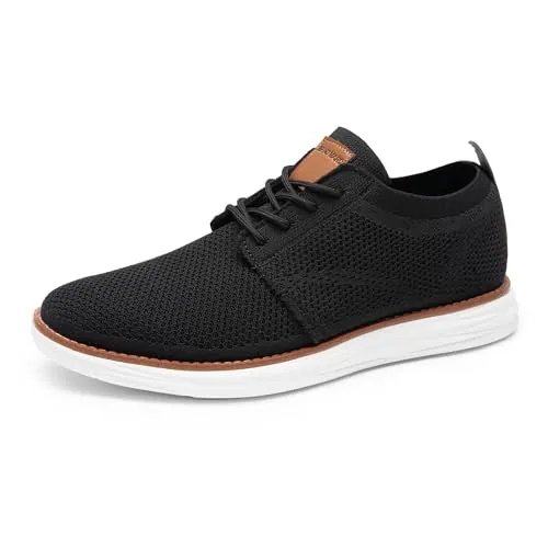 Bruno Marc Zapatos Cordones Verano Vestir Hombre,Negro,43