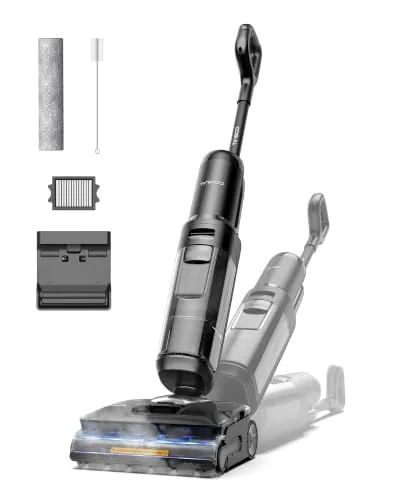 Tineco Floor One S7 Stretch Steam, Aspiradora-Fregona con Vapor, HyperSteam