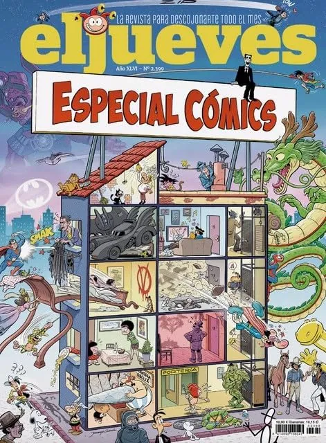 Revista El Jueves # 2399 | Especial Cómics