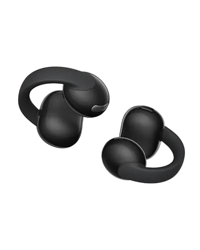 Soundcore C50i de Anker, Auriculares Abiertos, Auriculares con Clip, diseño FlexiClip, Drivers de 12 mm con Graves potentes, Llamadas nítidas con IA, 28 h de Uso, Ajuste Seguro, IP55, Bluetooth 6.0