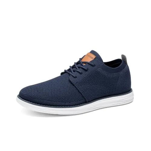 Bruno Marc Zapatos Verano Hombre Zapatillas Casual,Azul/Oscuro,46 | Upper Transpirable, Plantilla Viscoelástica, Suela Ligera, Fácil Puesta, Versátil para Diario u Casual