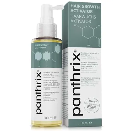Panthrix - Activador del Crecimiento del Cabello - Ingrediente Activo - 100 ml de Spray Alta Dosis - Tónico para el Crecimiento Rápido del Pelo - para Hombres y Mujeres
