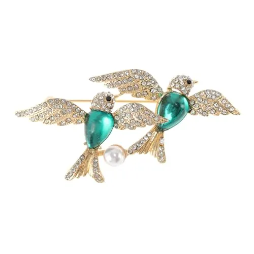 CAPASTEC Broche Elegantes Y Versátiles De Pájaro Para Mujeres
