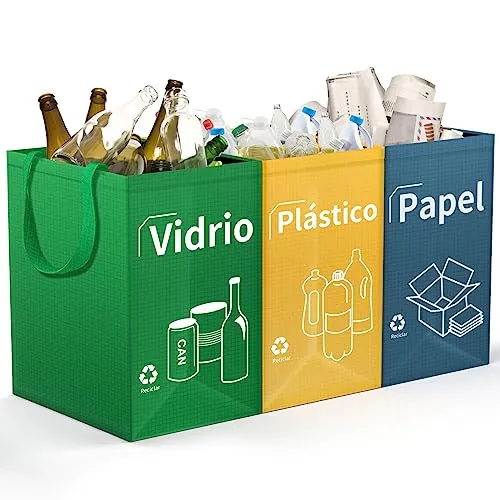 Opret Bolsas Basura Reciclaje 40L 3 Piezas para Papelera