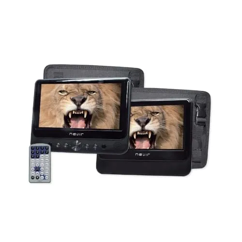 NEVIR - DVD PORTATIL 9" NVR2777 Doble Pantalla