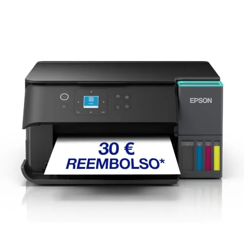 Epson EcoTank ET-2955 Impresora de Depósito de Tinta | para Uso Intensivo en Hogar | Wi-Fi | A4 | Imprimir, Copiar, Escanear | Pantalla LCD 3,7cm | Imprime a Doble Cara | Tinta Incluida para 3 Años