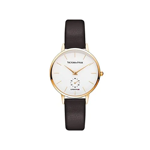 VICTORIA HYDE Reloj Mujer Elegante – Reloj de Pulsera de Cuarzo con Correa de Cuero, Diseño Clásico y Moderno