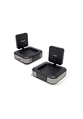 Engel Axil Boston MV7230 - Emisor y receptor de equipo video y sonido (8 canales seleccionables, 5.8 GHz), negro