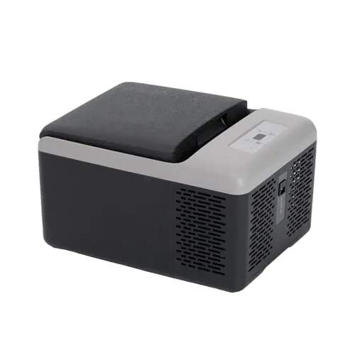 Alpicool C9PT 9L Mini Nevera de Coche portátil Eléctrica 12/24V CC Refrigerador de Coche para Hogar Aire Libre Camping, Viajes, Automóvil Enfriamiento de -20ºC a +20ºC (Negro)