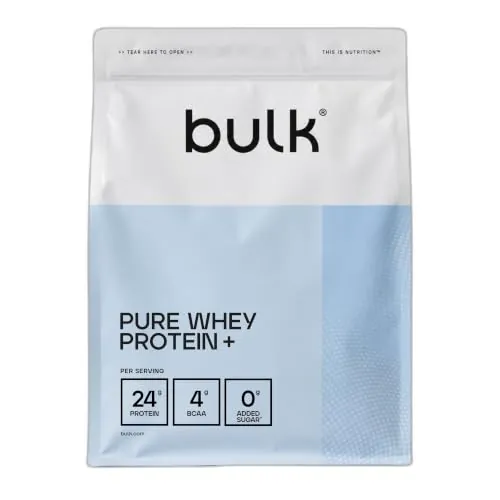 Bulk Pure Whey Protein+, Vainilla, 900g
