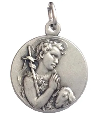Medalla de San Juan Bautista Niño- Las Medallas de Los Patronos