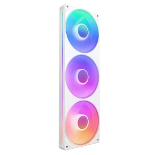 NZXT F360 RGB Core - Ventilador RGB Marco Único 360mm - Blanco