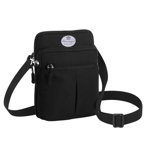 HUA ANGEL Riñoneras de Moda Riñonera Deportiva Casual Cangurera para Movil Gran Capacidad Bolso Bandolera de Deporte Pequeña Bolso de Cintura Ligero para Mujer Hombre Running Sport Trabajo Viaje