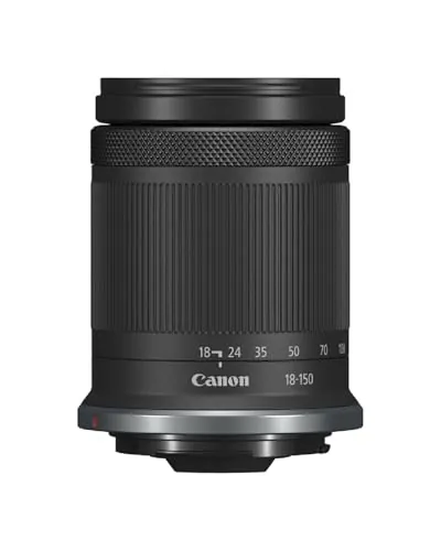 Canon Objetivo RF-S 18-150mm F3.5-6.3 IS STM - Lente Zoom con Estabilizador Óptico 4,5 pasos, Rango de Gran Angular a Tele | Compatible Sistema EOS R