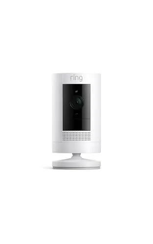 Ring Cámara exterior con batería (Stick Up Cam) | Cámara de vigilancia wifi para tu domicilio sin cables, con vídeo HD, comunicación bidireccional, instalación fácil | 30 días gratis de Ring Home
