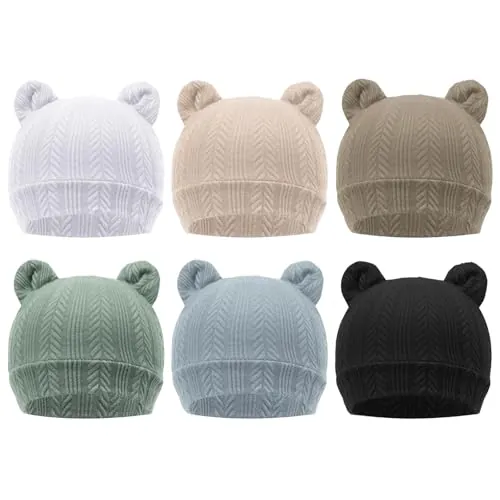 DRESHOW Bebé Beanie Sombrero Recién Nacidos Niño Pequeño Sombrero para Bebés Niños Gorros