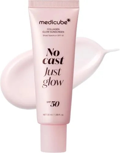 medicube Sunscreen No Cast Just Glow Collagen