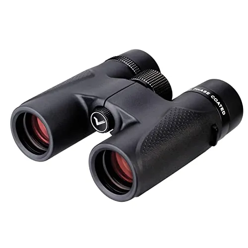 Svbony SV202 Prismaticos Profesionales, 8x32 ED Prismaticos Pequeños y Potentes, Impermeable Prisma BAK4 Amplio Campo de Visión Binoculars para Observación Aves Caza Astronomía